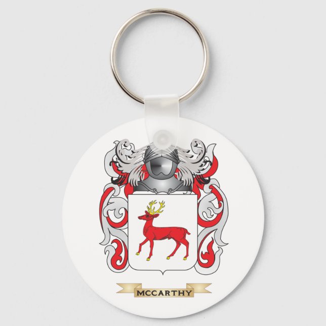 McCarthy Coat of Arms (Family Crest) Keychain (Front)