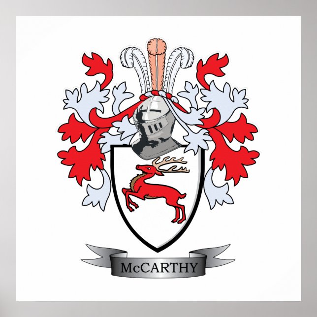 McCarthy Coat of Arms Poster (Front)