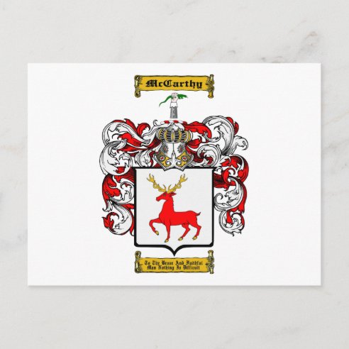 Mccarthy Coat Of Arms Gifts on Zazzle CA