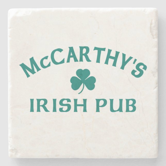McCarthy's Irish Pub  Stone Coaster (Front)