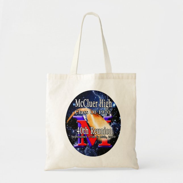 McCluer High School Class of '70 Reunion tote bag (Front)