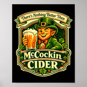Mccockin cider  poster