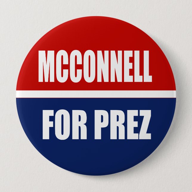 MCCONNELL 2012 4 INCH ROUND BUTTON (Front)