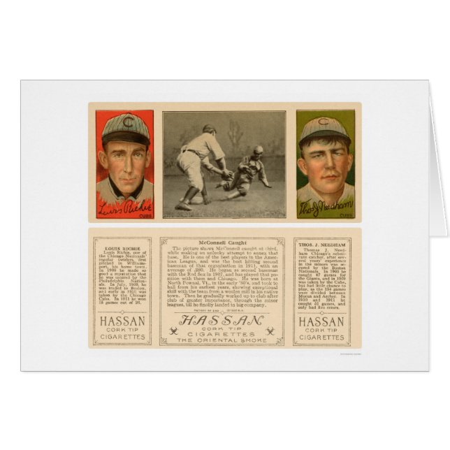 McConnell a attrapé Chicago Baseball 1912 (Devant horizontal)