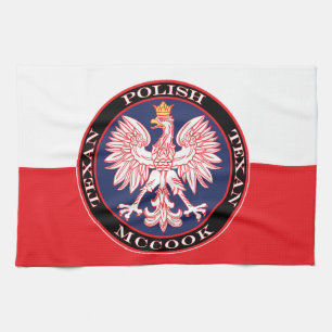 McCook Polish Texan Kitchen Towel