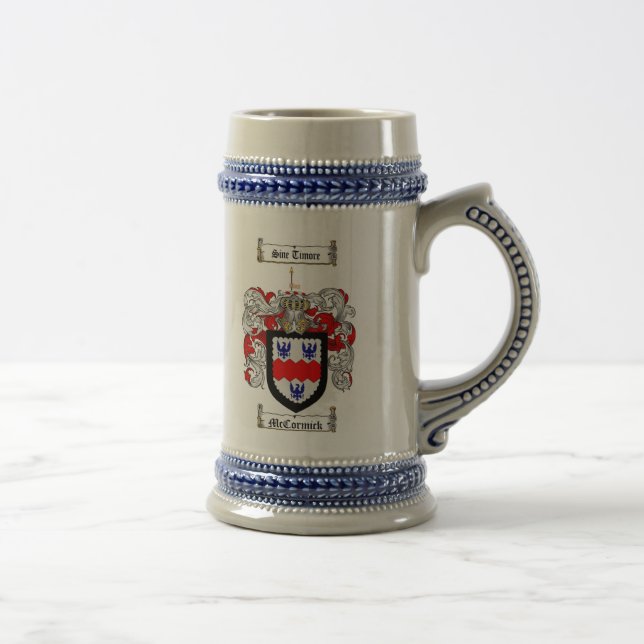 McCormick Coat of Arms Stein / McCormick Stein (Right)