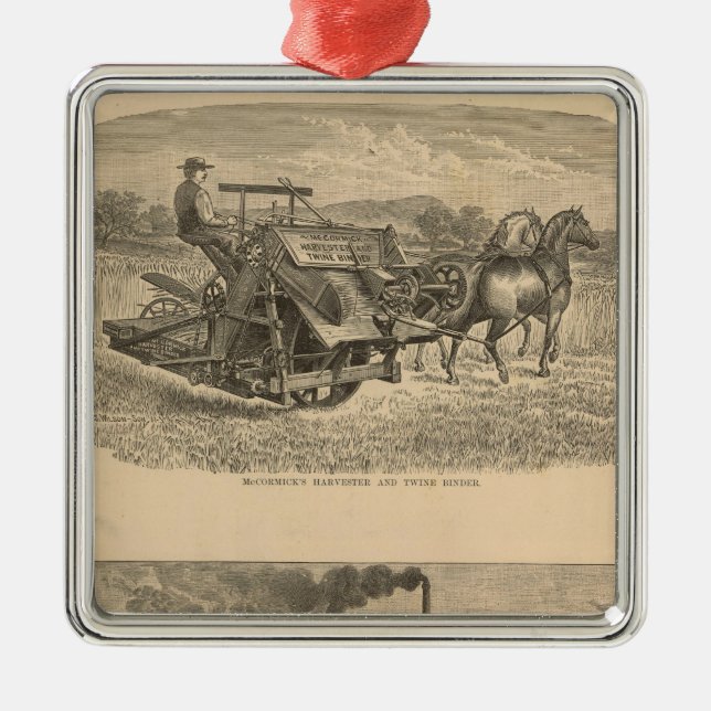 McCormick Company, Chicago, Illinois Metal Ornament (Front)