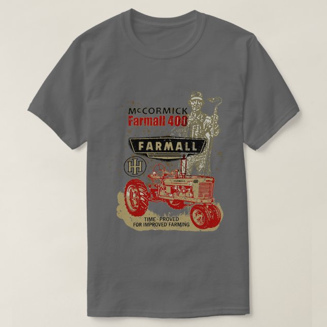 McCormick Tractors 400 model T-Shirt (Design Front)