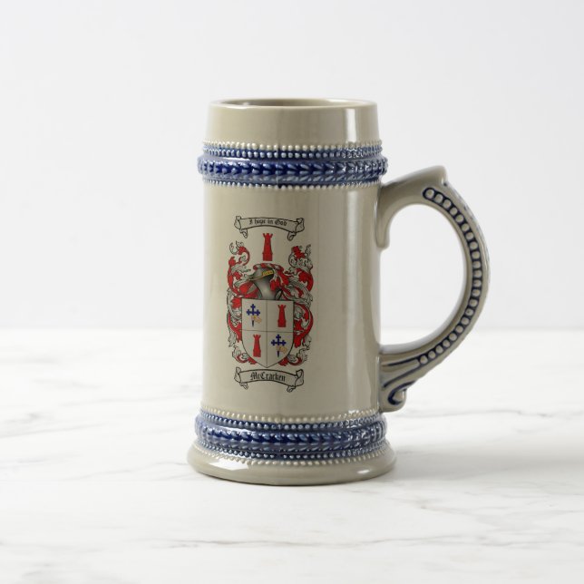 McCracken Coat of Arms Stein / McCracken Stein (Right)