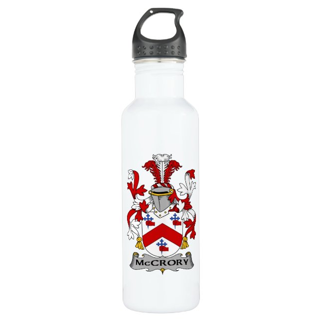 McCrory Family Crest 710 Ml Water Bottle (Front)