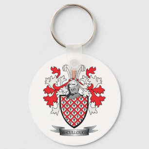 McCulloch Family Crest Coat of Arms Keychain