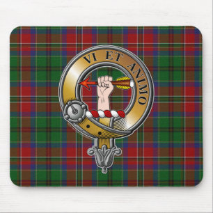 McCulloch Tartan & Badge Mouse Pad