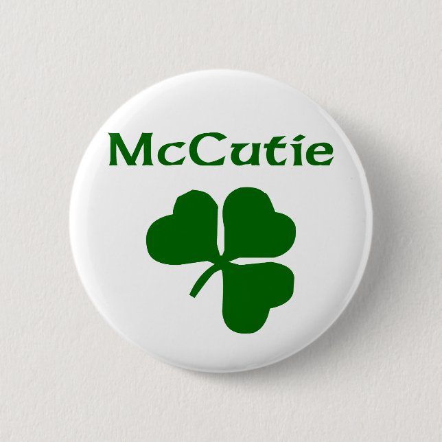 McCutie 2 Inch Round Button (Front)