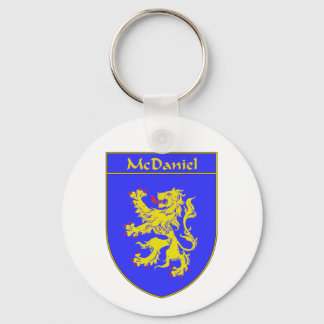 McDaniel Coat of Arms/Family Crest Keychain