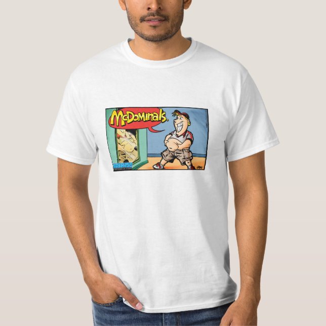 McDominals Hubris Tshirt (Front)