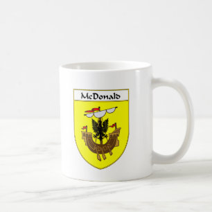 McDonald Coat of Arms/Family Crest Coffee Mug