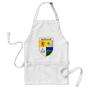 McDonnell Coat of Arms/Family Crest Standard Apron