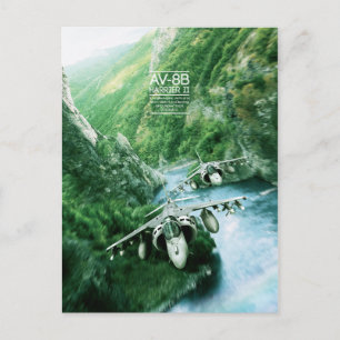 McDonnell Douglas AV-8B Harrier II postcard