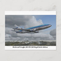 McDonnell Douglas DC-10 of KLM Royal Dutch Airline