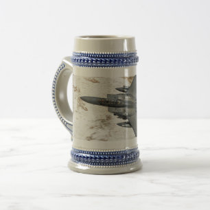 McDonnell Douglas F-15 Eagle Beer Stein