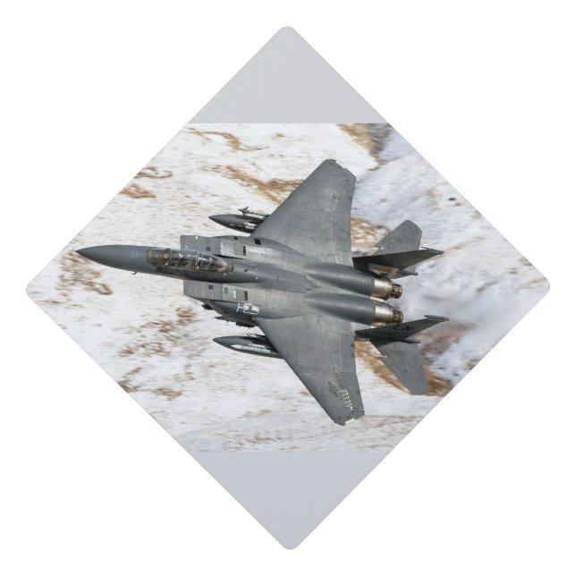 McDonnell Douglas F-15 Eagle Graduation Cap Topper (Front)