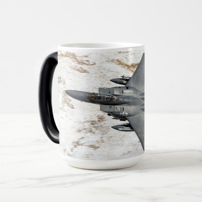 McDonnell Douglas F-15 Eagle Magic Mug (Front Left)