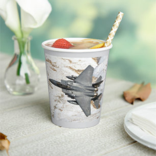 McDonnell Douglas F-15 Eagle Paper Cups