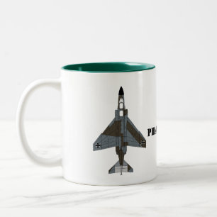 McDonnell Douglas F-4 Phantom II (Luftwaffe) Two-Tone Coffee Mug
