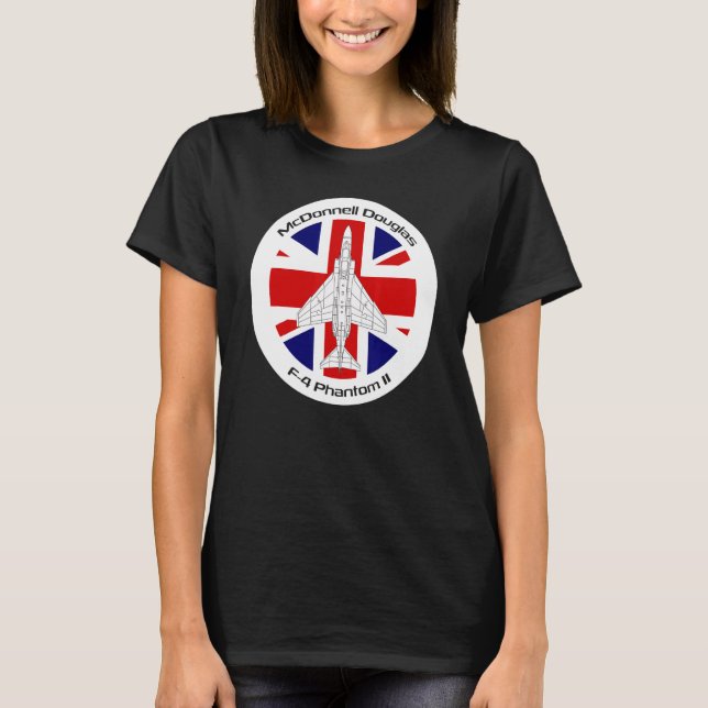 Mcdonnell Douglas F 4 Phantom Ii Uk T-Shirt (Front)