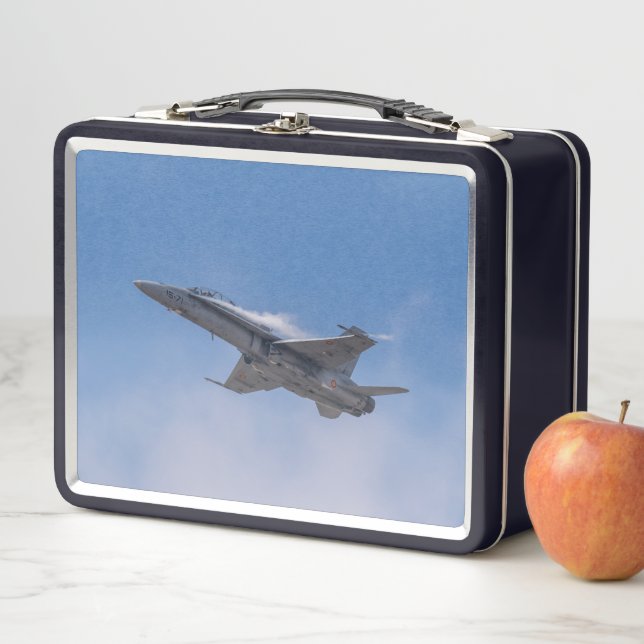 McDonnell Douglas F/A-18 Hornet Metal Lunch Box (In Situ)