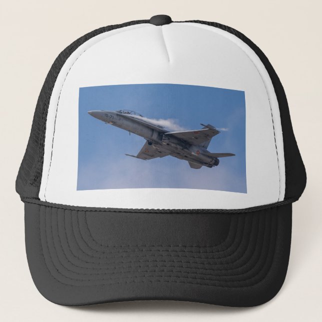 McDonnell Douglas F/A-18 Hornet Trucker Hat (Front)