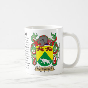 McDonough, the Origin, the Meaning and the Crest M Coffee Mug