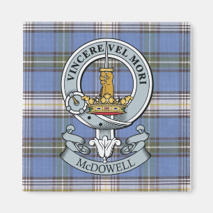 McDowell Crest + Tartan Magnet