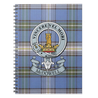 McDowell Crest + Tartan Notebook