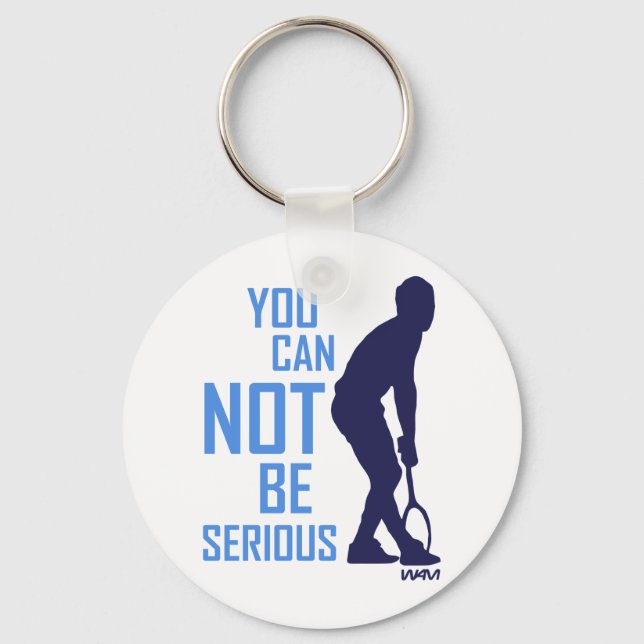MCENROE TENNIS TRIBUTE KEYCHAIN (Front)