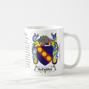McFadden, the History, the Meaning and the Crest Coffee Mug
