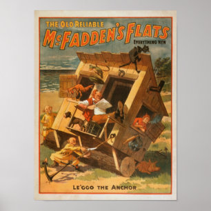 McFadden's Flats Theatrical Poster