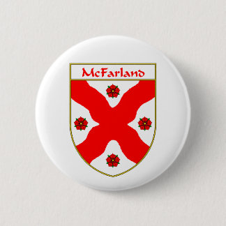 McFarland Coat of Arms/Family Crest 2 Inch Round Button