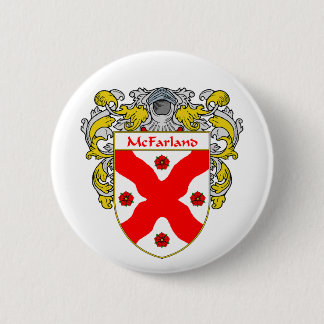 McFarland Coat of Arms (Mantled) 2 Inch Round Button