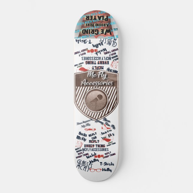 McFly Shield Everything McFly Skateboard (Front)