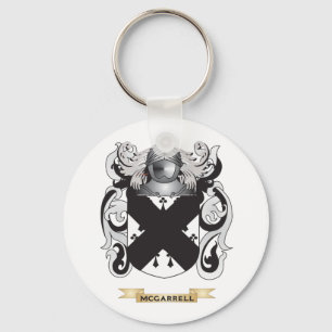 McGarrell Coat of Arms (Family Crest) Keychain