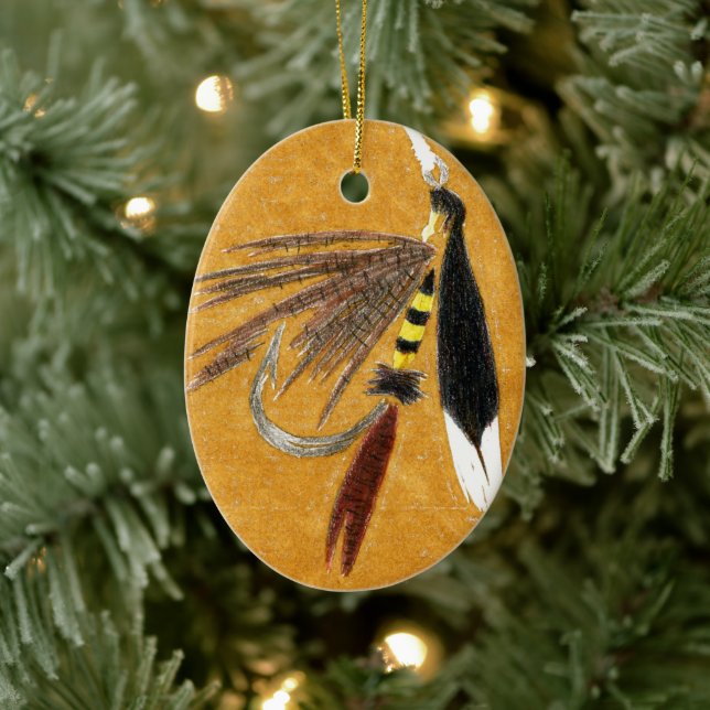 McGenty Wet Fly Christmas Ornament (Tree)