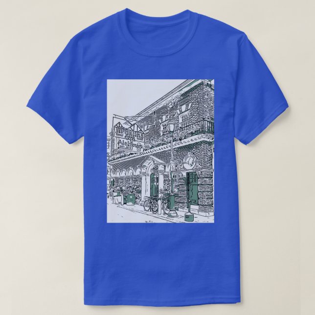 Mcgillins Olde Ale House Philadelphia PA Centre Ci T-Shirt (Design Front)