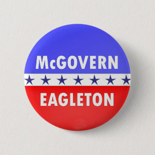 McGovern Eagleton 2 Inch Round Button