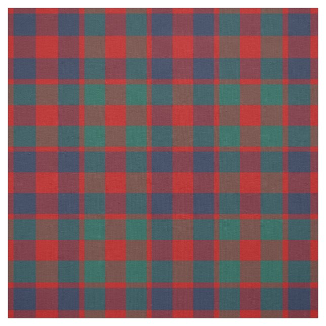 McGowan Tartan Pattern Colourful Classic Plaid Fabric (Swatch)