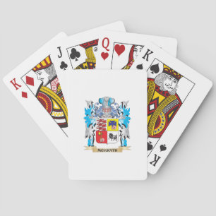 Mcgrath Coat of Arms - Family Crest Playing Cards