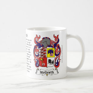 McGrath, Origin, Meaning and the Crest Coffee Mug