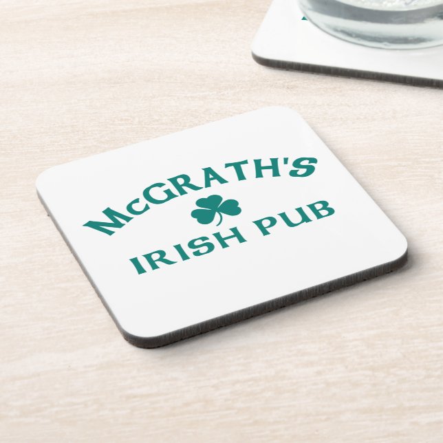 McGrath's Irish Pub Coaster (Left Side)