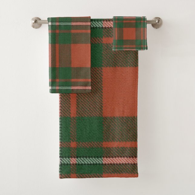 McGregor Tartan Bath Towel Set (Insitu)