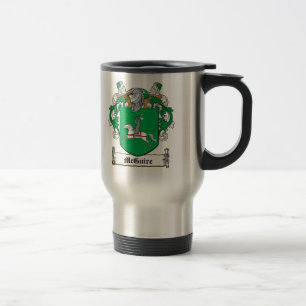 McGuire Family Crest Travel Mug